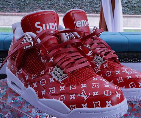 supreme x louis vuitton shoes price